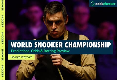 world snooker championship betting odds - snooker world championship odds